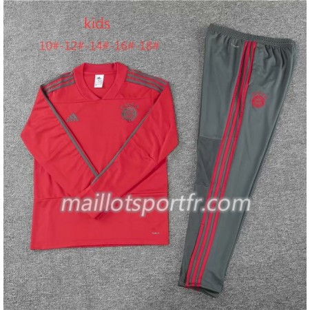 Bayern Munich Enfant Ensemble Sweat d'entrainement Rouge 2018/19 Bayern Munich Enfant Ensemble Sweat d'entrainement Rouge 2018/19